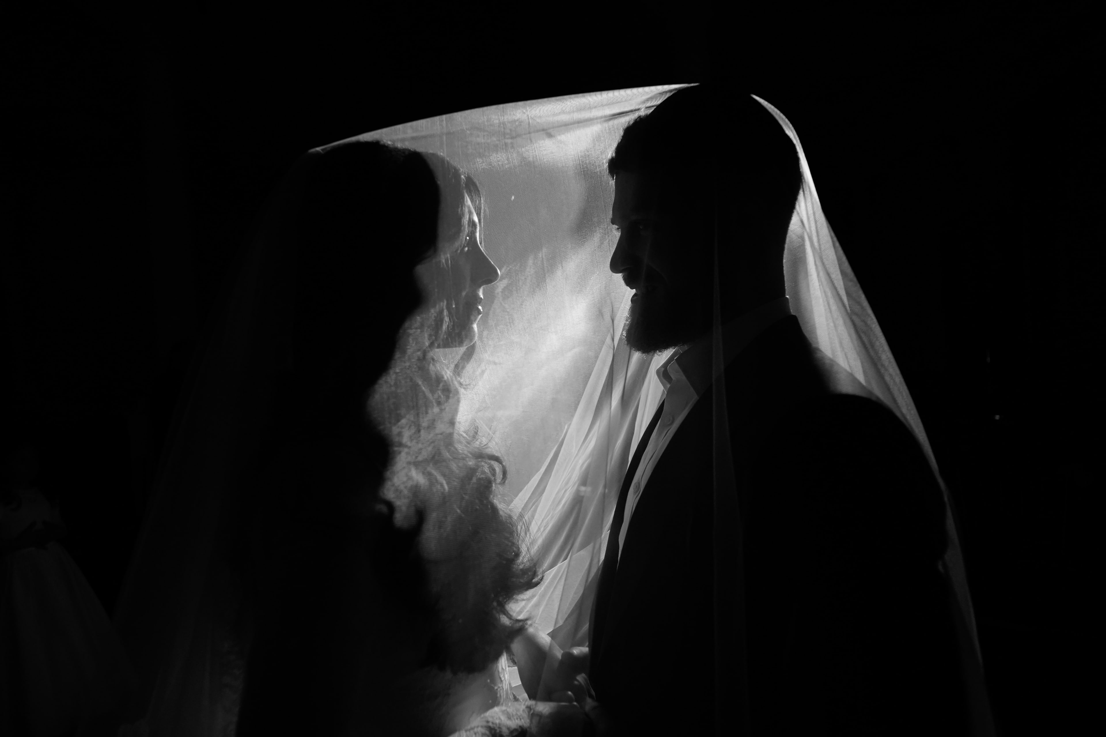 Couple under the chuppah